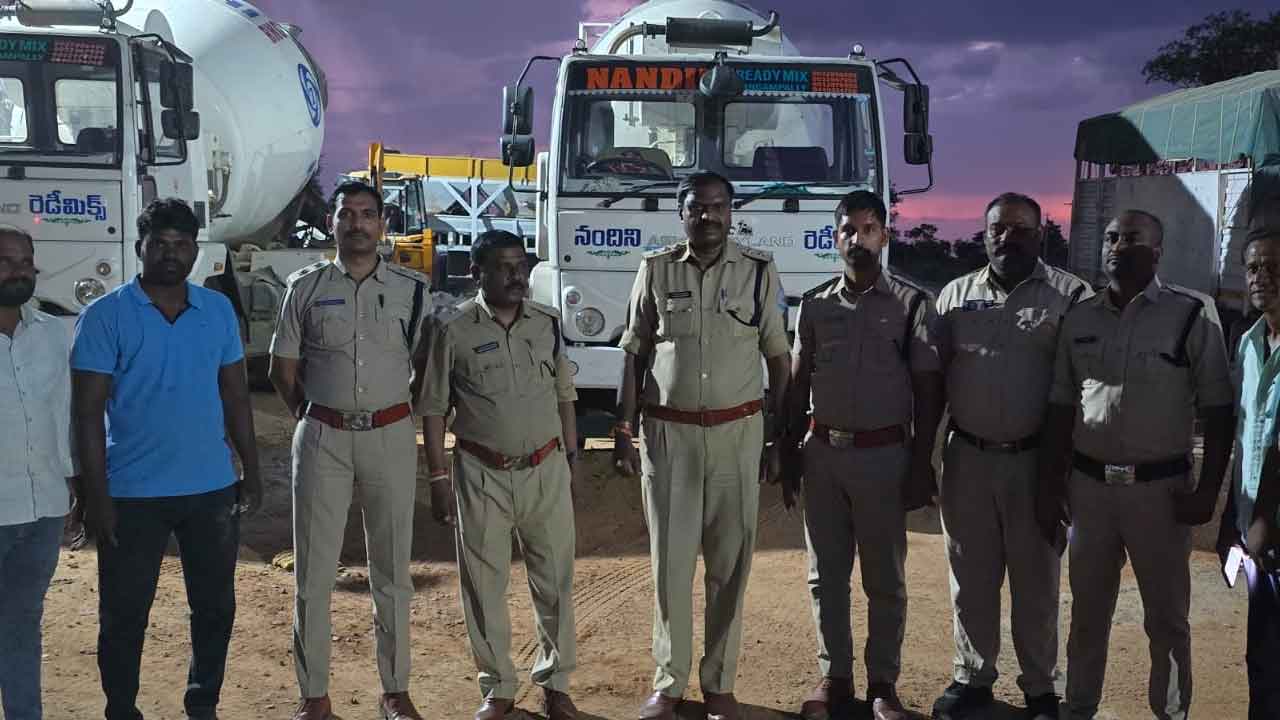 Overloaded Vehicles Seized