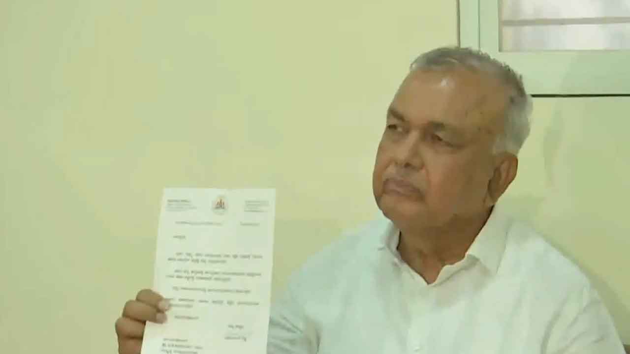 Ramalinga Reddy Resignation