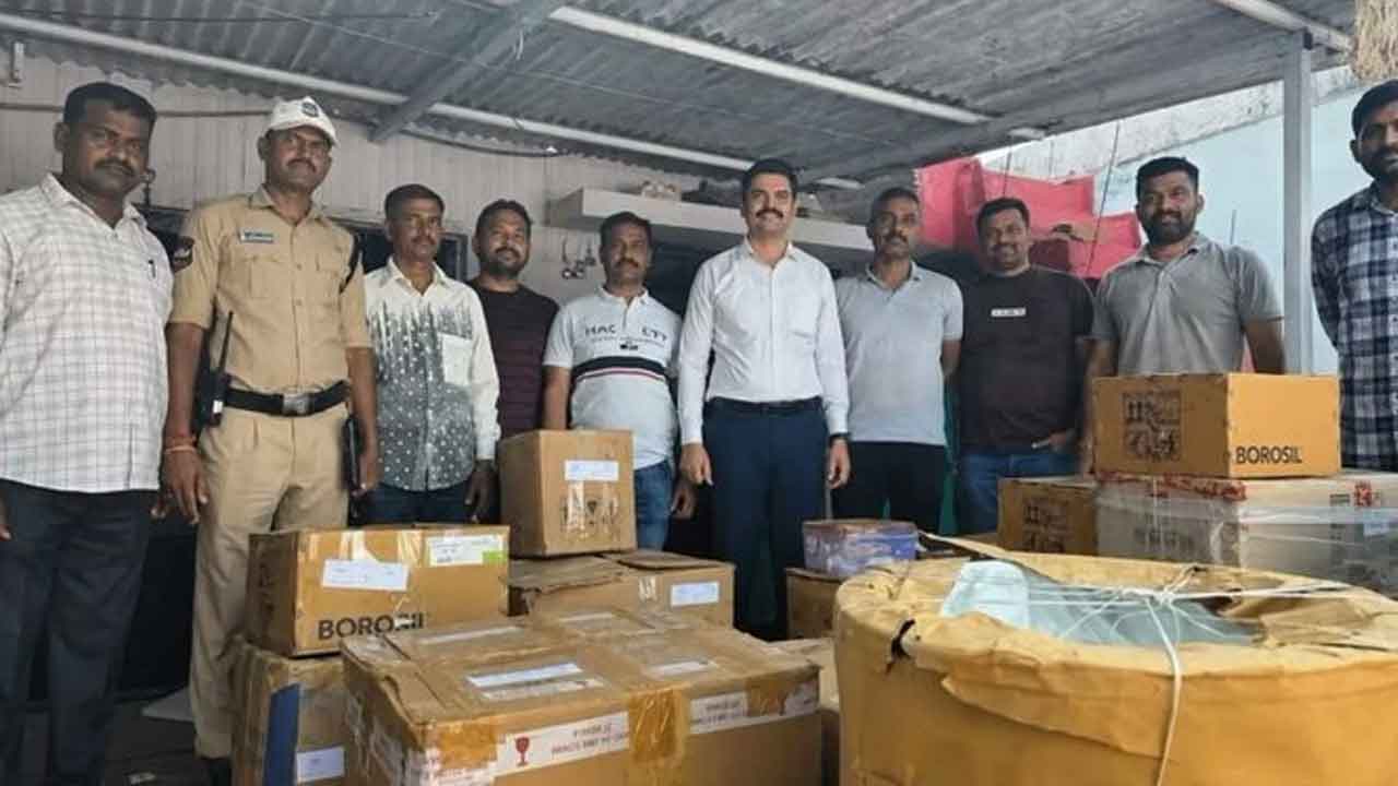 Sangareddy Drugs Bust