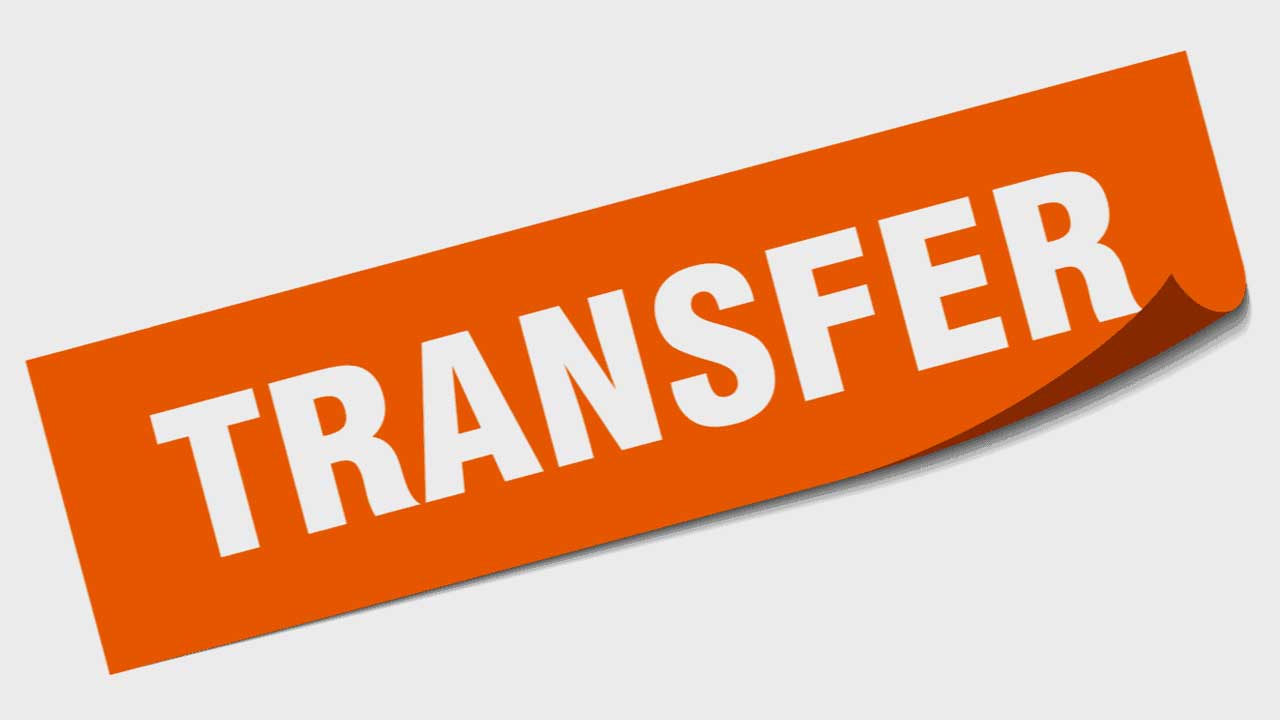 Transport Department Transfers