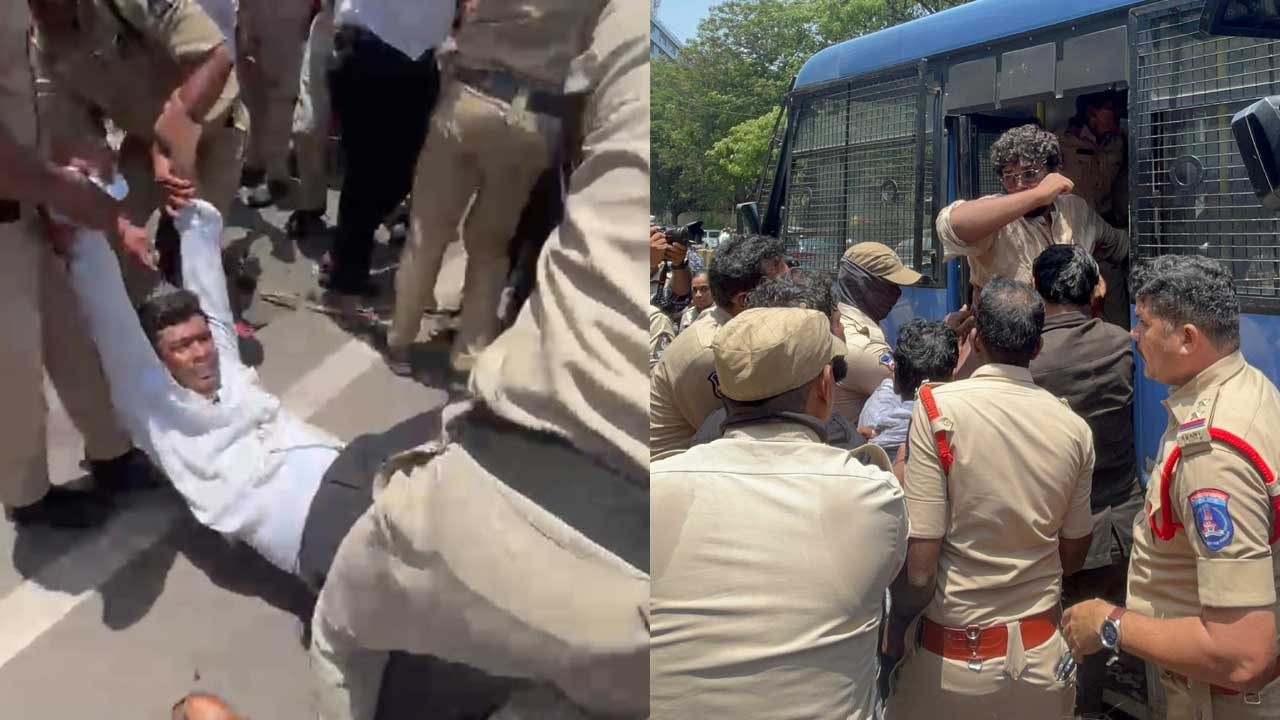 ABVP Protest