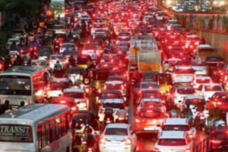 Hyderabad traffic jam