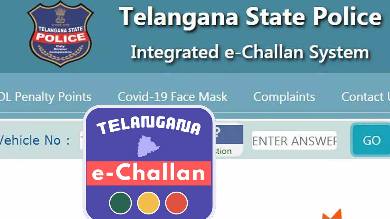 Telangana Traffic Challan