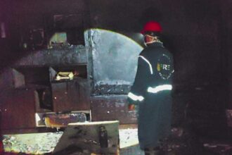 Gadugu Gangadhar House Fire