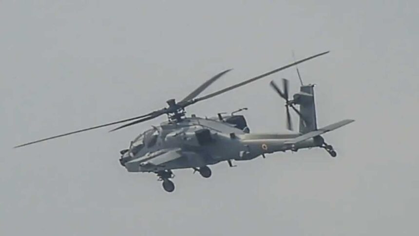 Apache Helicopter Crash