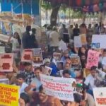 Cockroach Janata Party Protest