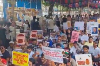 Cockroach Janata Party Protest