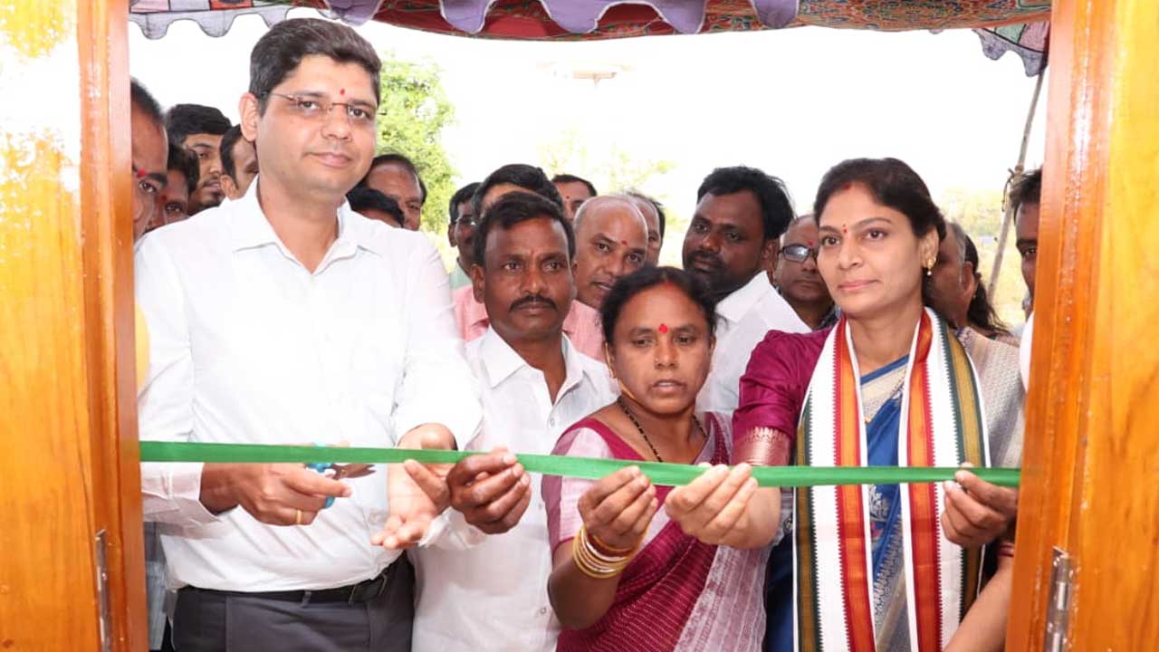 Indiramma House Inauguration