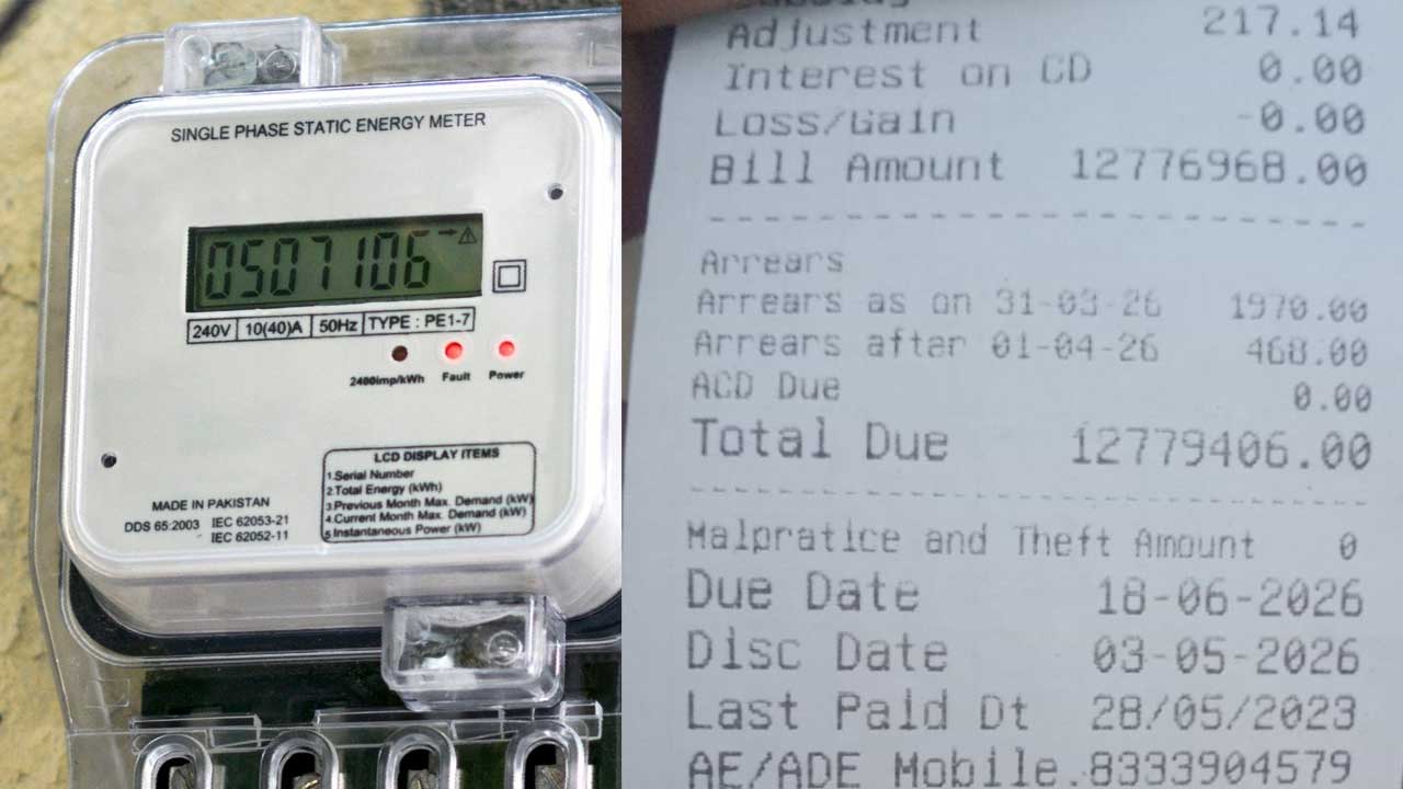 Rs 1.27 Crore Bill