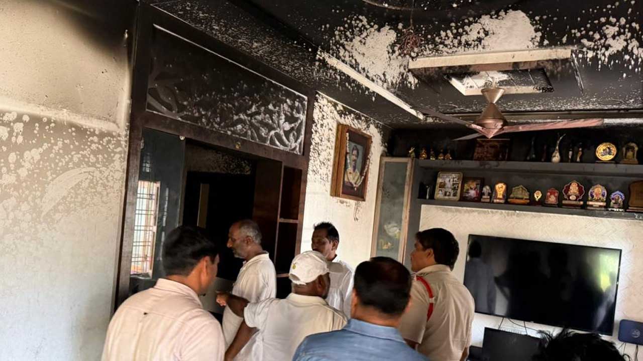 House Fire Nizamabad |