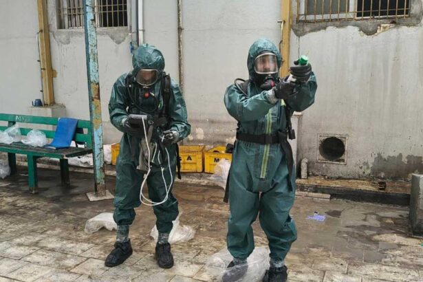Ammonia Gas Leak