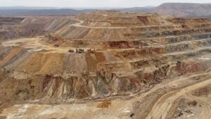 open cast mine
