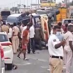 Petrol Tanker Overturns