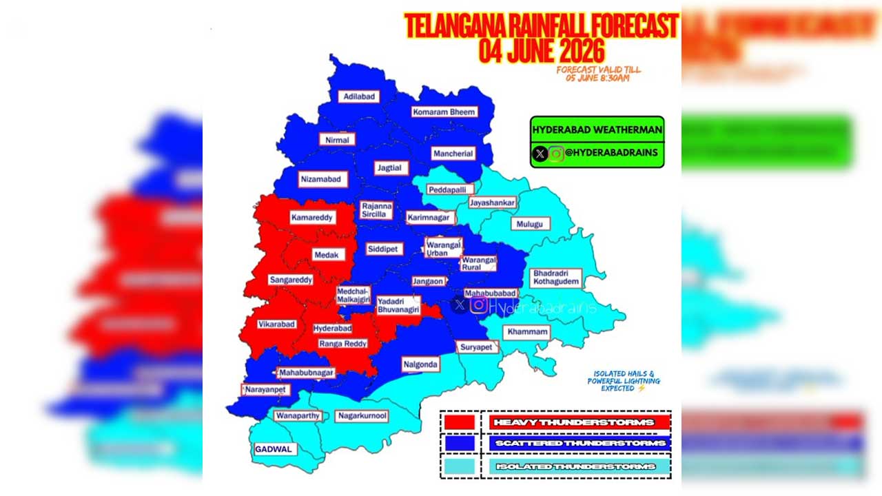 Telangana Weather Alert