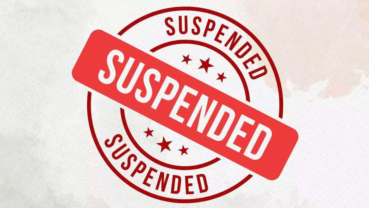 Municipal Commissioner Suspension