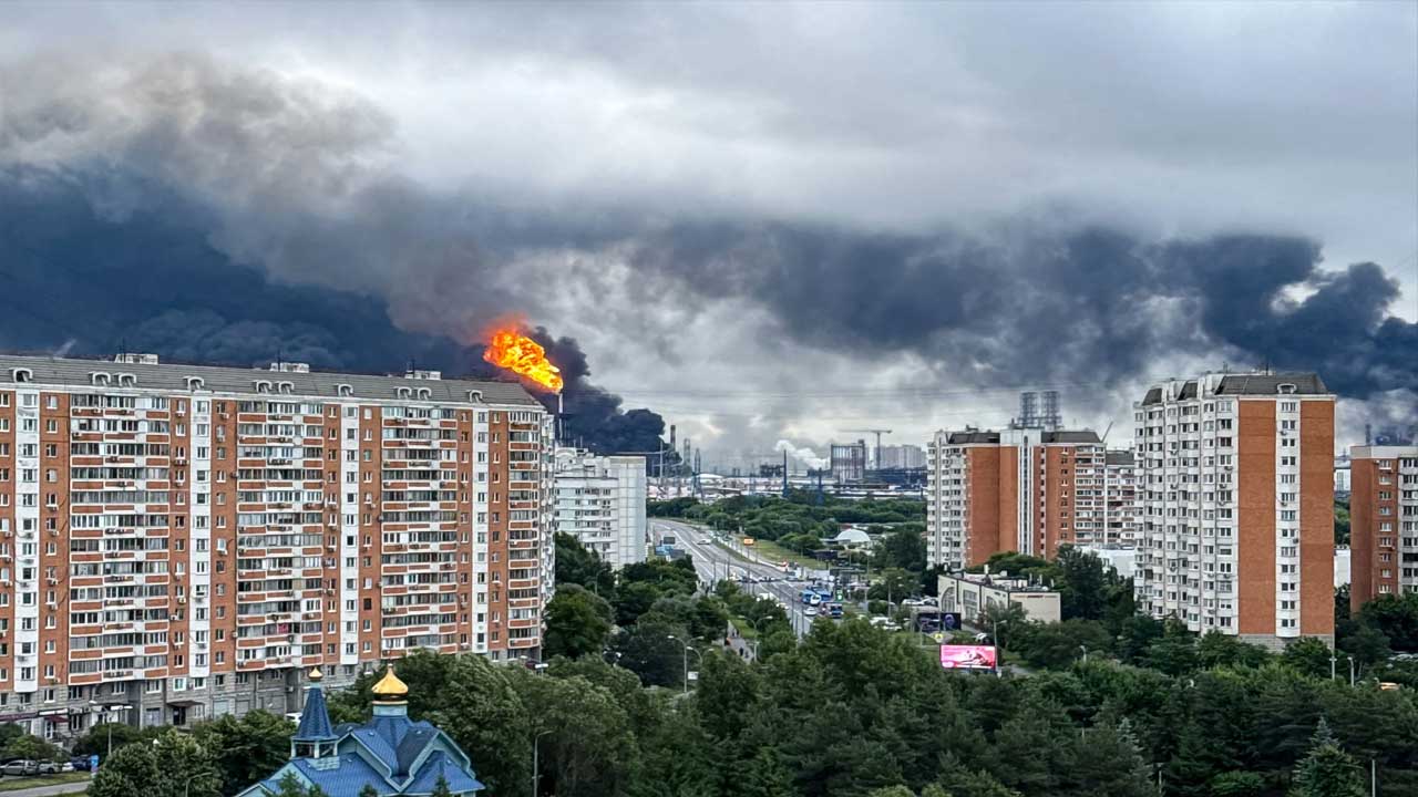 Moscow Drone Attack