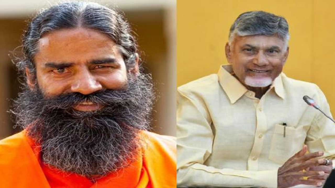 Yoga Andhra Event | అమరావతి వేదికగా 'యోగాంధ్ర'.. చంద్రబాబు విజన్ను ప్రశంసించిన బాబా రాందేవ్ 2 yoga.1