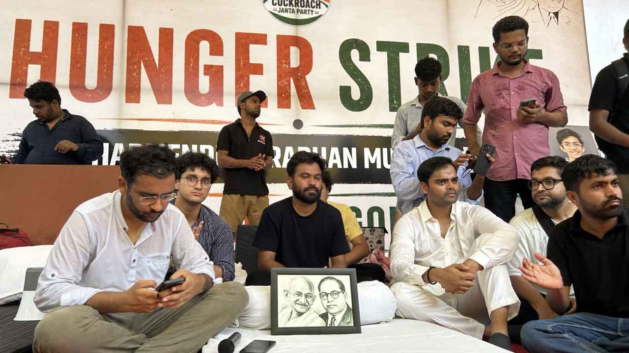 Abhijit Dipke Hunger Strike