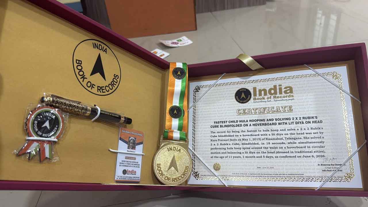Pravashree India Record
