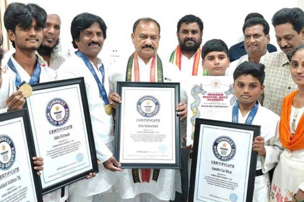 Karate Guinness Record