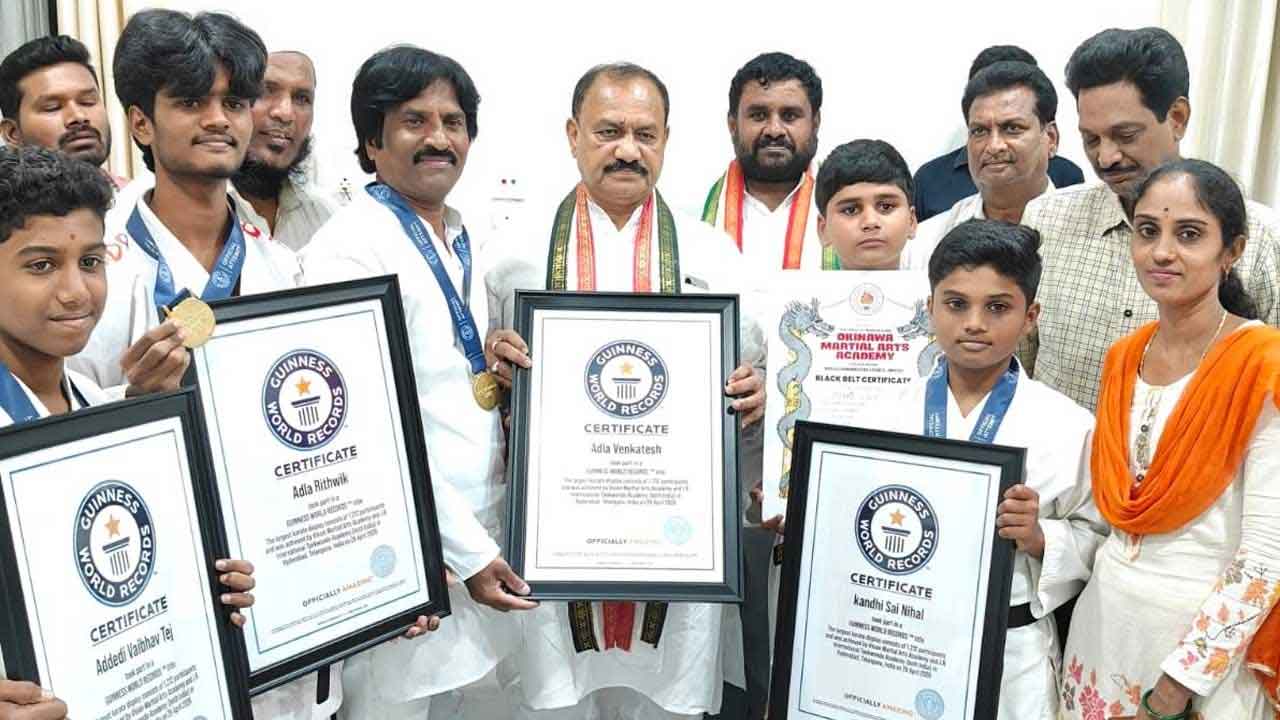 Karate Guinness Record