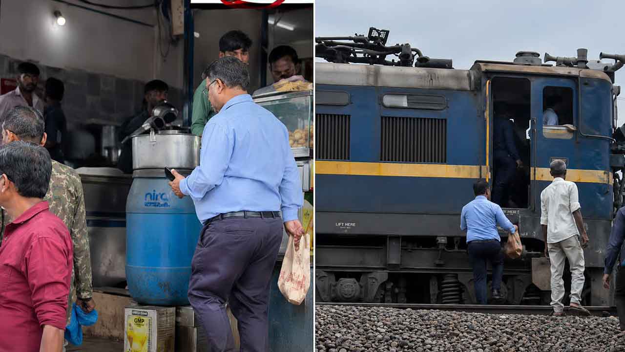 Samosa Train Viral Video