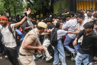 Supreme Court Lathi Charge
