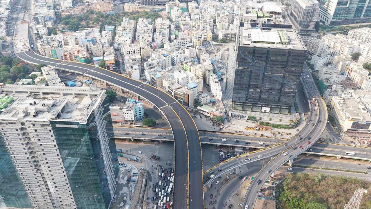 Hyderabad new flyovers