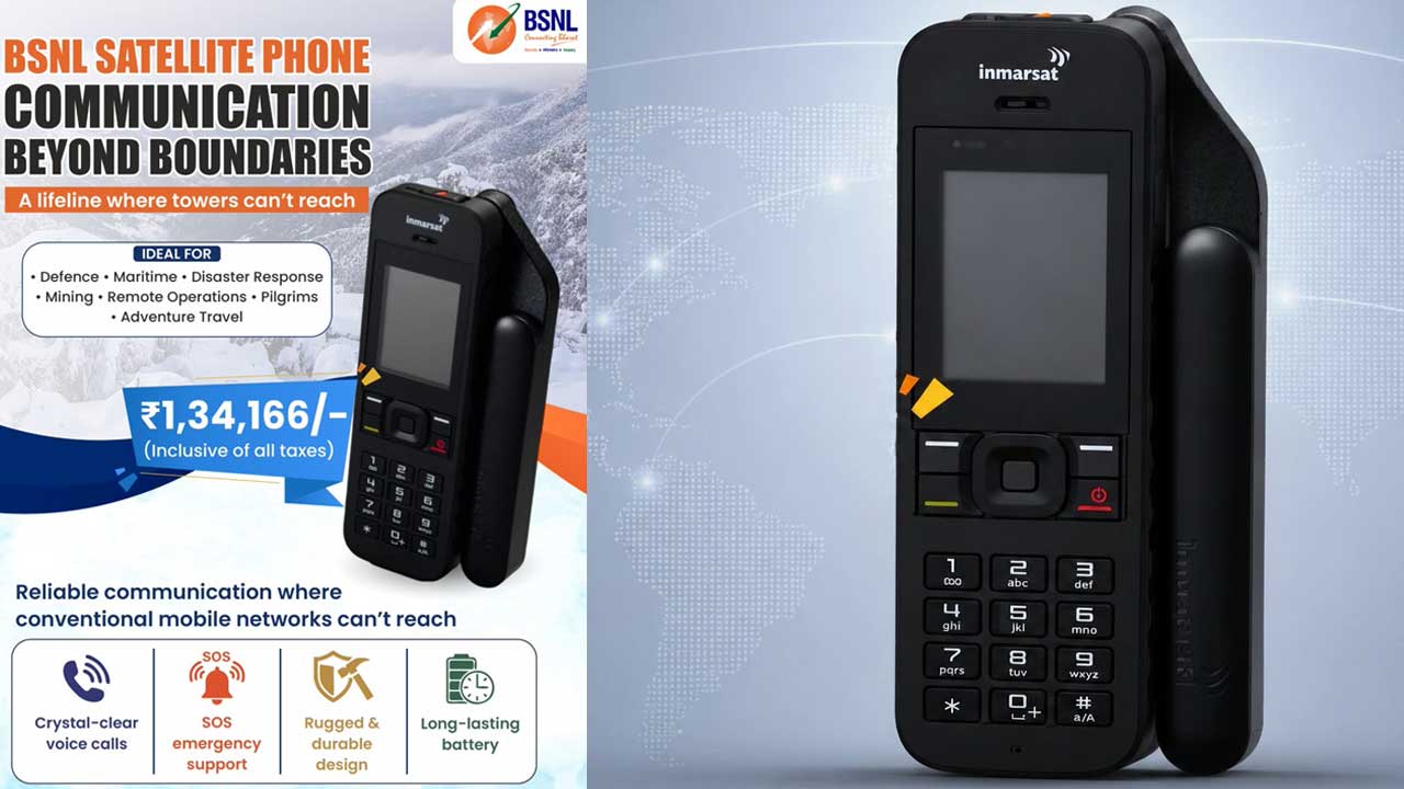 BSNL Satellite Phone