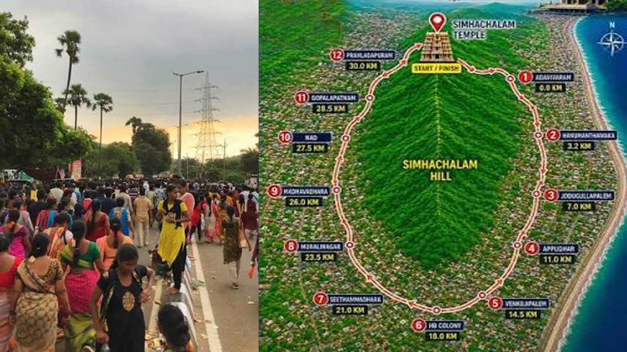Simhachalam Giri Pradakshina