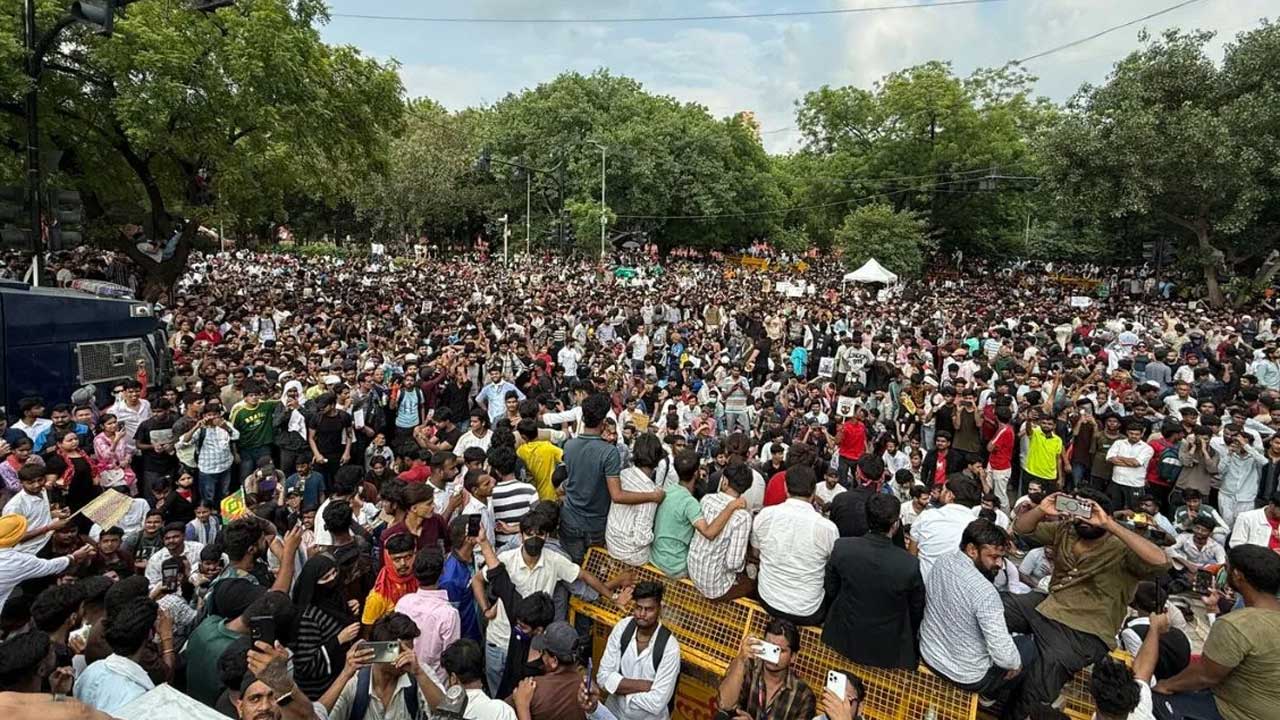 Jantar Mantar Violence