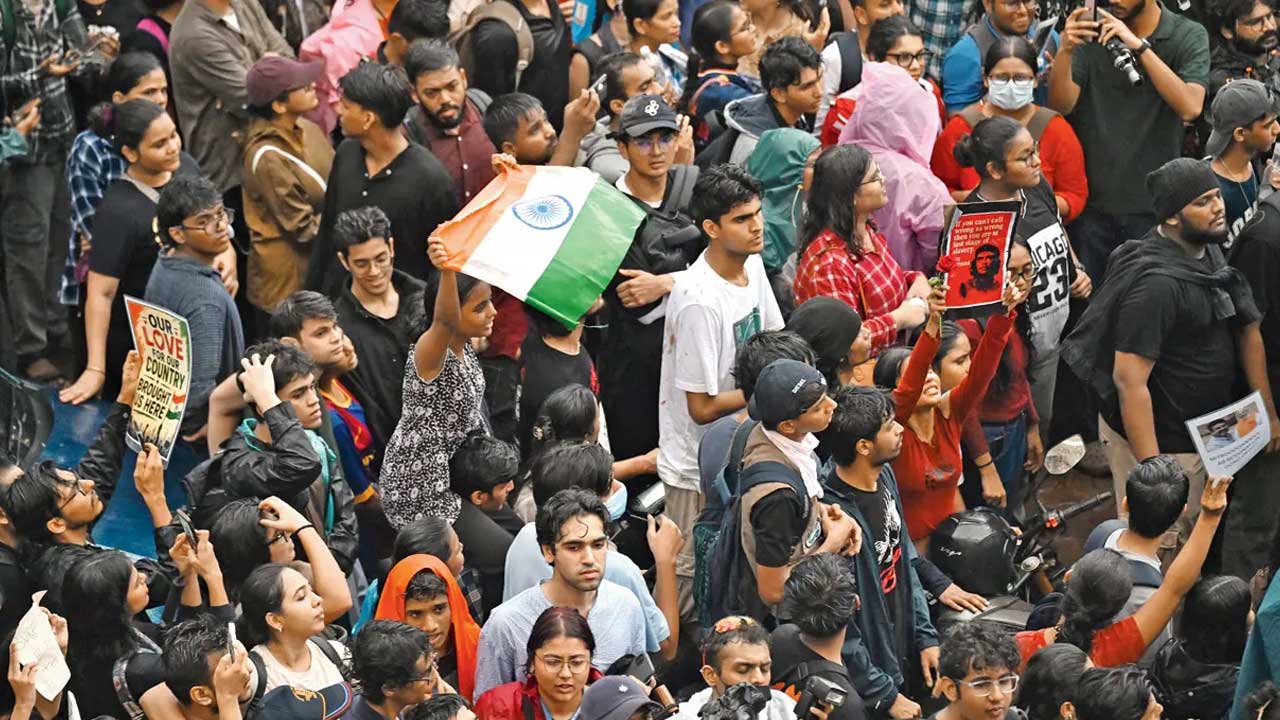 Mumbai Student Protest