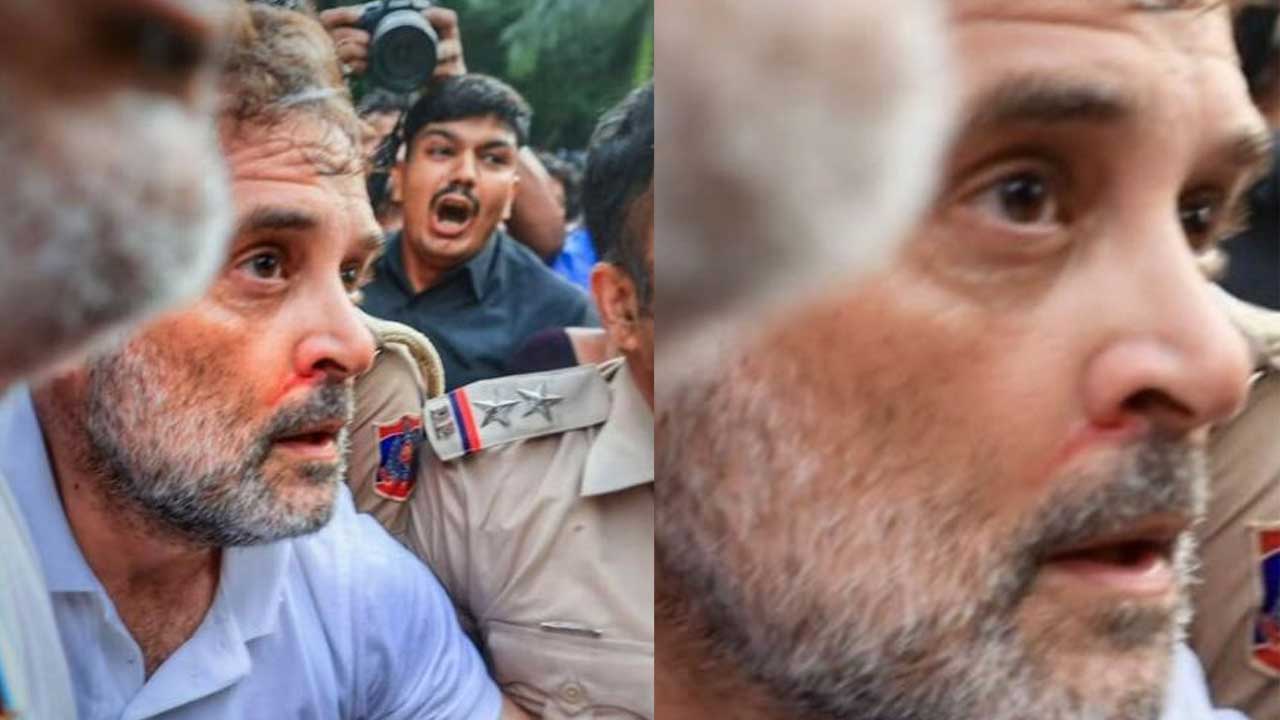 Rahul Gandhi Protest