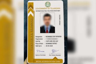 Fake Accreditation Card
