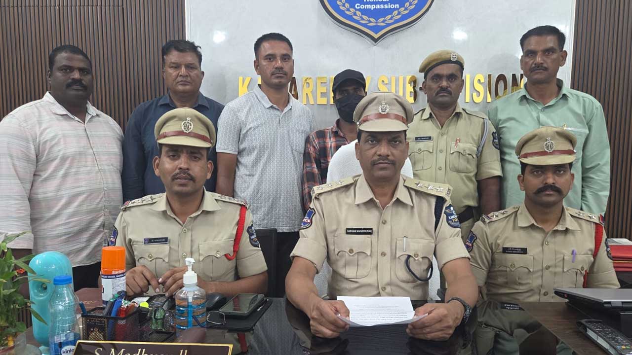 Kamareddy Theft Arrest |