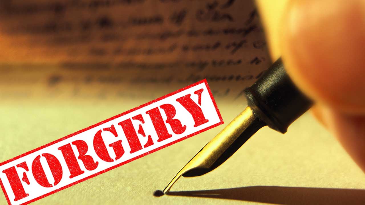 Forgery Case
