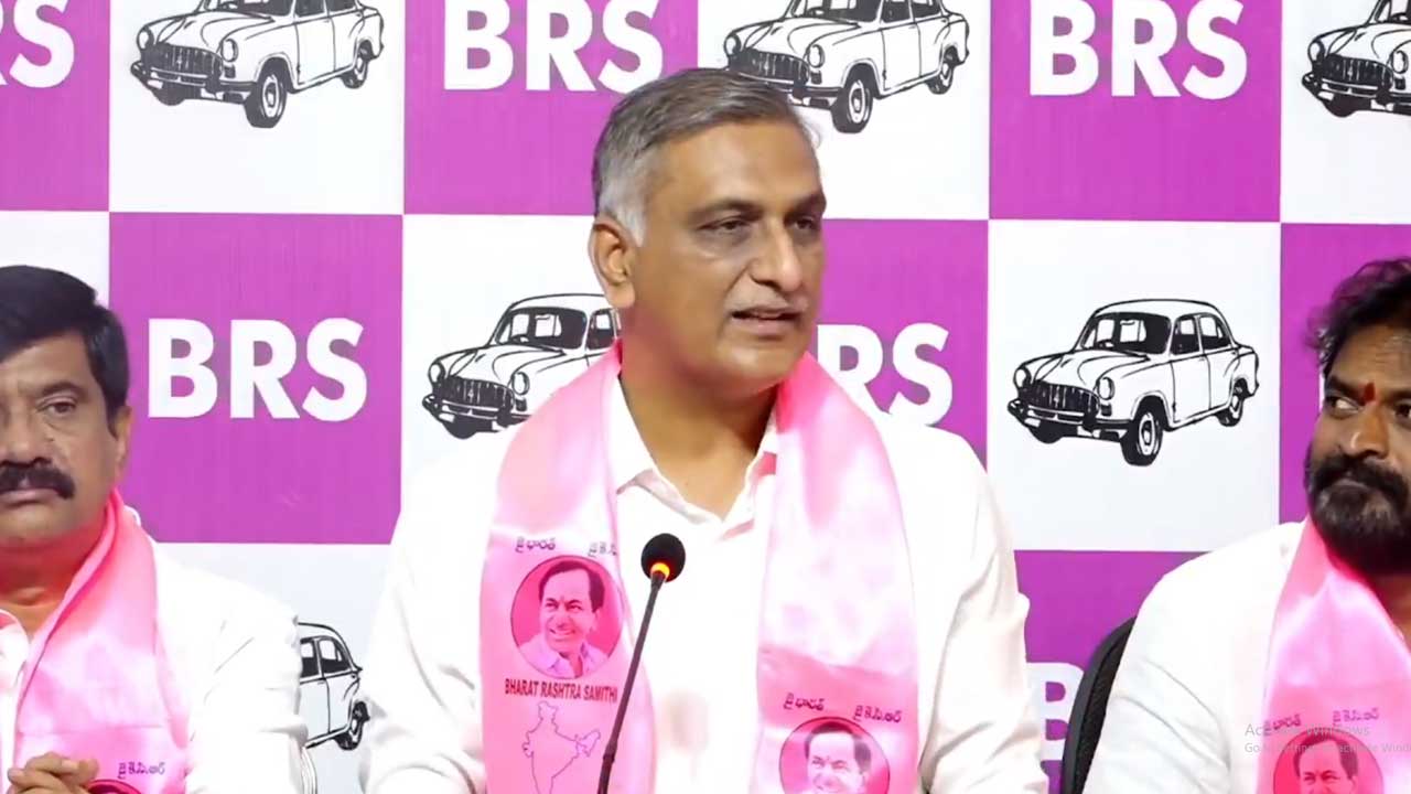 Harish Rao Statement
