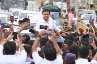 KTR Kaleshwaram Visit