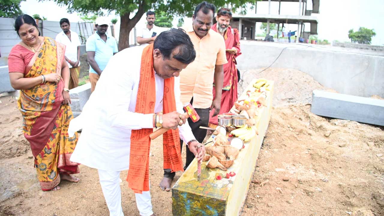 Varahi Temple Construction |