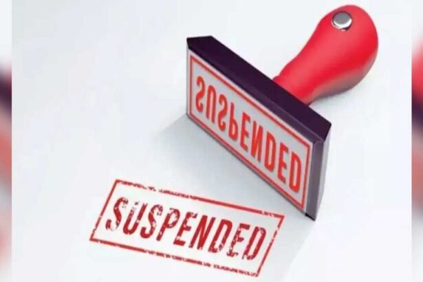 Tahsildar Suspension