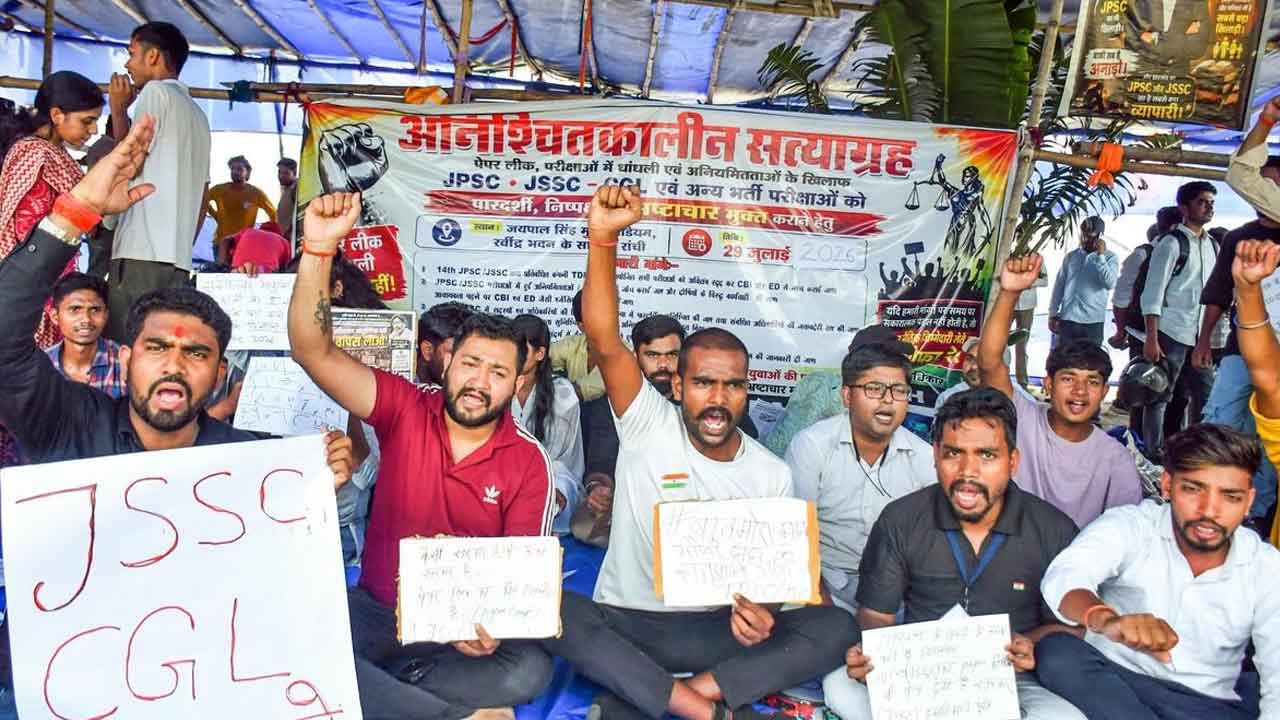 Jharkhand Student Protest