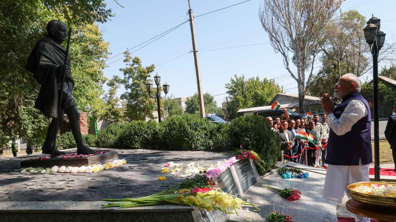 Modi Bishkek Visit