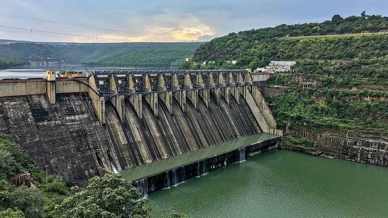 Srisailam Project Flood