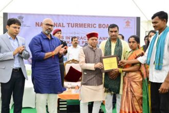 Turmeric Farmers Honoured