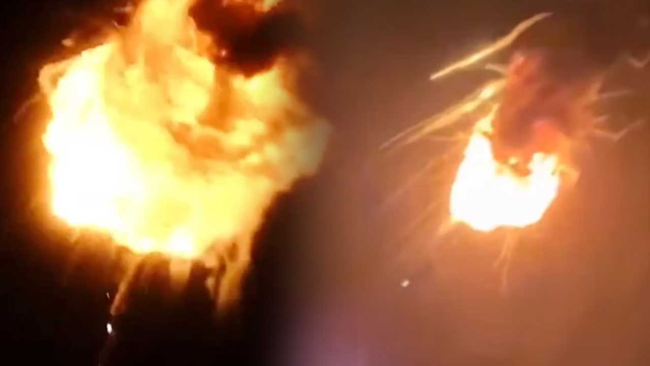 China Rocket Explosion