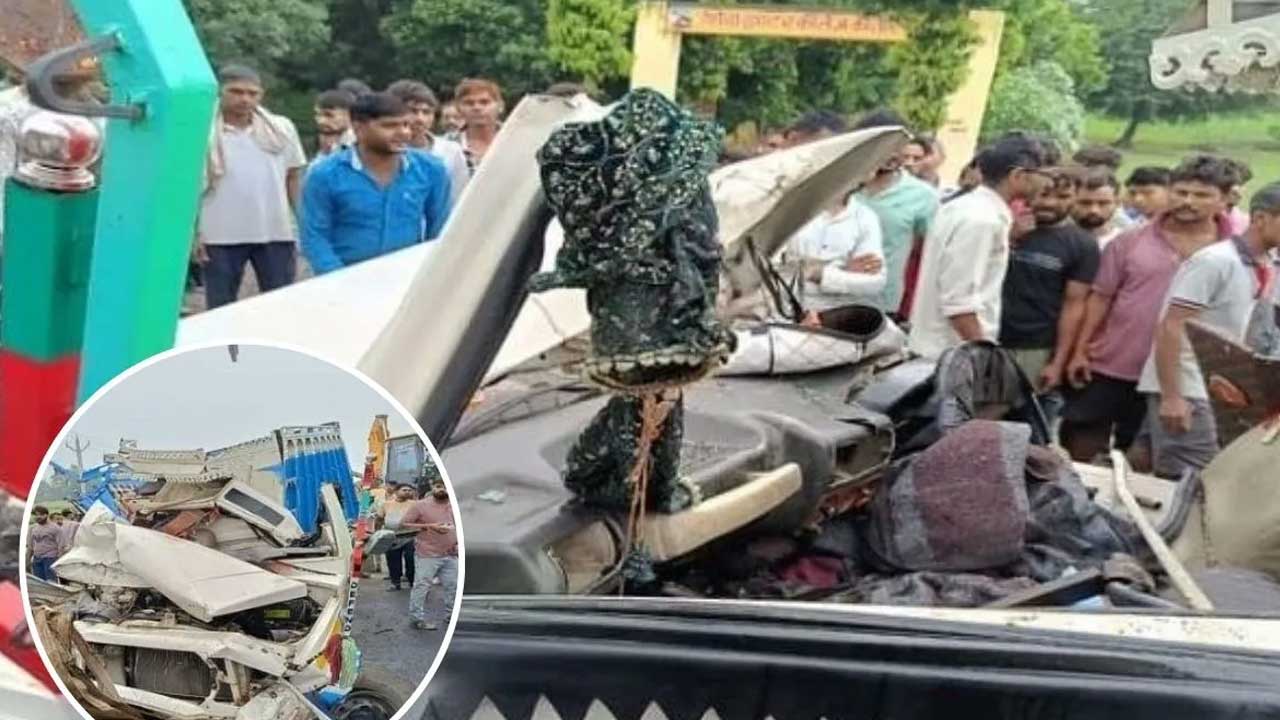 Kasganj road accident