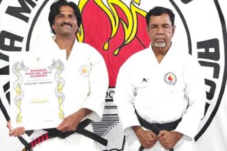 Edla Venkatesh 5th Dan