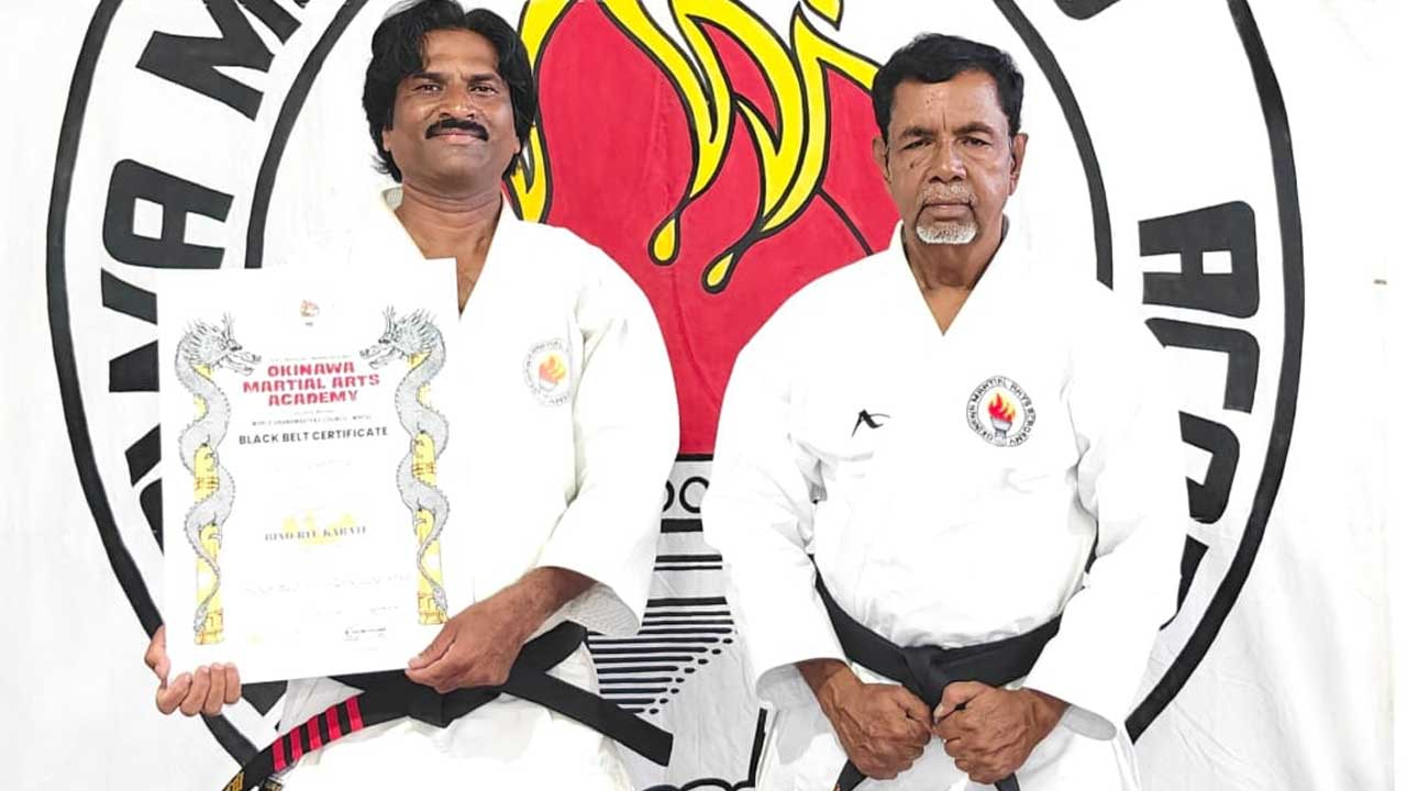 Edla Venkatesh 5th Dan