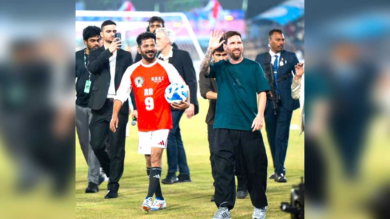 Revanth Reddy Messi