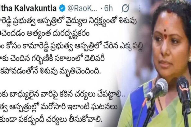 Kamareddy Newborn Death